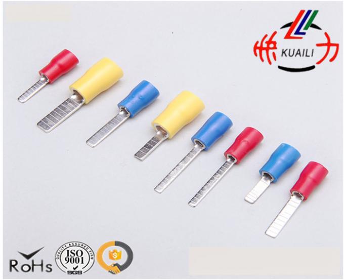 Insulated Flat Blade Type Electrical Splice Connector Tab Terminal