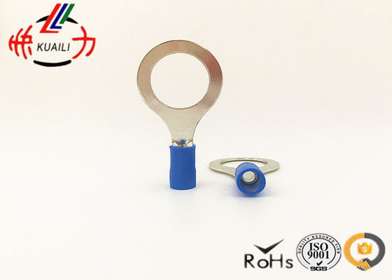 Blue Copper Insulated Wire Terminals With Tin Plated Insulated Ring Terminals RV RVS RVL
