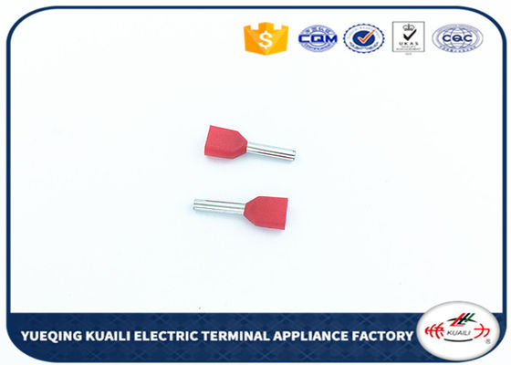 Plating tin Insulated Cord End Terminals twin cord wire end terminals crimping