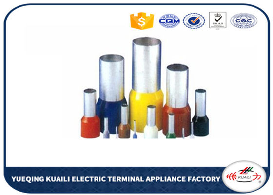 Ferrules Insure Electrical Wire Connectors Terminals , Ferrules Insulated Cord End Terminal