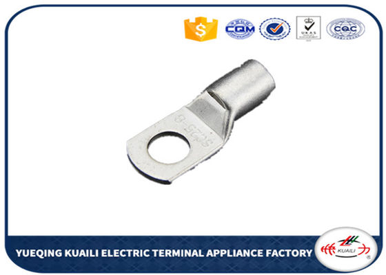 Tin Plated Cable Copper Wire Terminal / SC Copper Cable Lugs