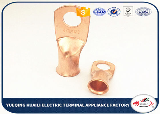 OT Series Electric Pure Copper Cable Lugs With Tin Plated OEM