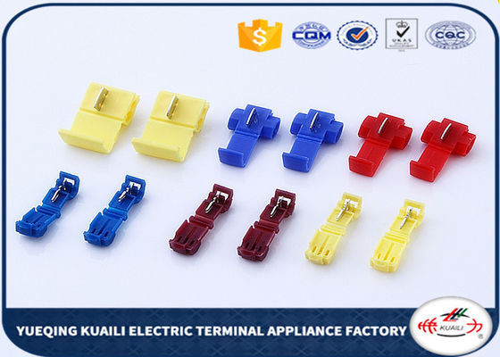 Electrical Cable Joint Durable Quick Connect Wire Terminals Splice Connectors ROHS
