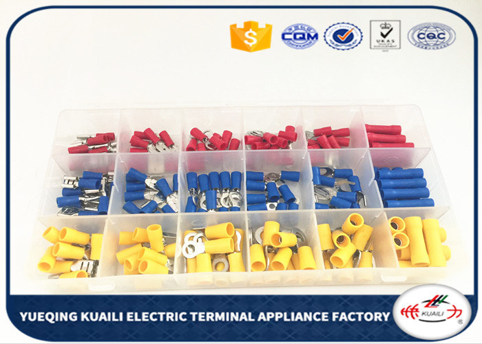 Transparent Box Subpackaging Red Yellow Blue Assorted electrical ...
