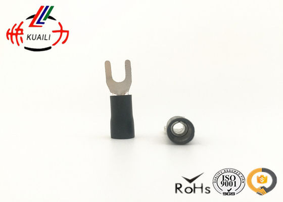 Fireproof Insulated Spade Terminals / Electrical Ring Terminals