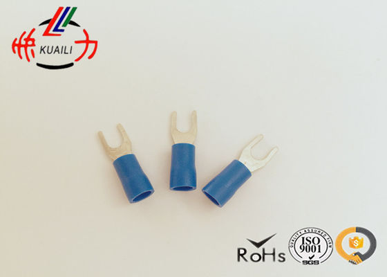 SV series Blue Auto Cable Insulated Wire Terminals Copper With Tin Plated Material